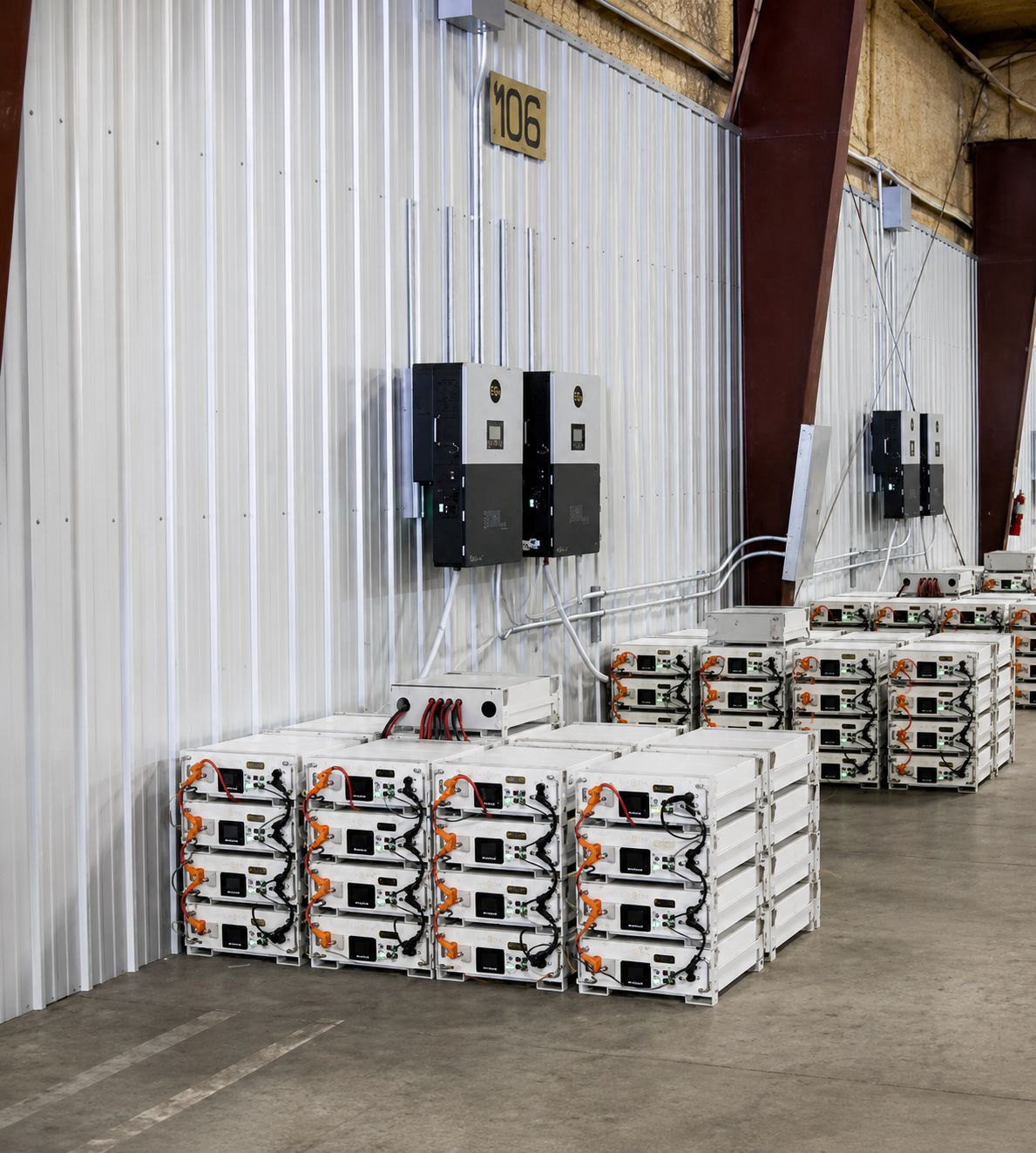 Off-Grid solar container stack